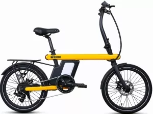 Электровелосипед BearBike Vienna 2020 (желтый) фото