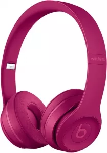 Наушники Beats Solo3 Wireless коллекция Neighborhood Burgundy cherry фото