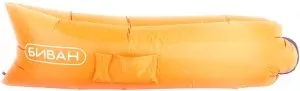 Надувной лежак (биван) Биван оригинальный (оранжевый) фото