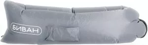 Надувной лежак (биван) Биван оригинальный (серый) фото