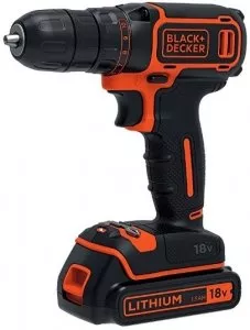 Дрель-шуруповерт Black&#38;Decker BDCDC18K1B-QW фото