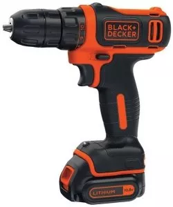 Аккумуляторная дрель-шуруповерт Black&#38;Decker BDCDD12K1B фото