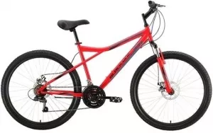 Велосипед Black One Element 26 D 2022 L HQ-0005353 (красный/серый/черный) фото