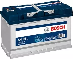 Аккумулятор Bosch S4 011 (80Ah) фото