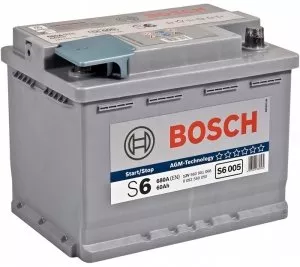 Аккумулятор Bosch S6 005 (60Ah) фото