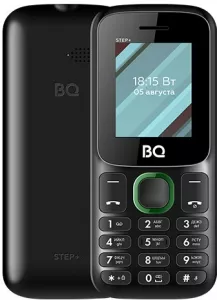 Мобильный телефон BQ BQ-1848 Step+ (черный/зеленый) icon