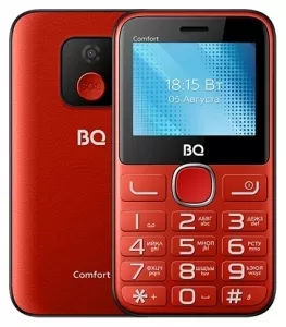 Мобильный телефон BQ BQ-2301 Comfort (красный/черный) icon