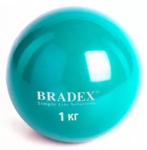 Медбол BRADEX 1 кг SF 0256 фото