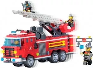 Конструктор Brick Fire Rescue 904 Пожарная машина фото