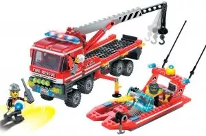 Конструктор Brick Fire Rescue 907 Пожарная техника фото