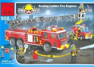 Конструктор Brick Fire Rescue 908 Пожарная охрана фото