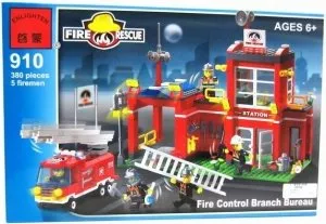 Конструктор Brick Fire Rescue 910 Пожарная станция фото