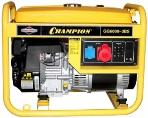 Бензиновый генератор Briggs&#38;Stratton Champion GG6000-3BS фото
