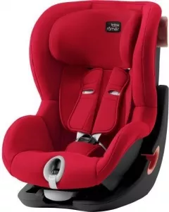 Автокресло Britax Romer King II Black Series Fire Red фото