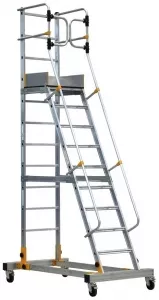 Cкладская лестница-платформа Cagsan RD0012-3,0 фото
