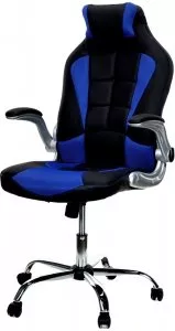 Кресло Calviano Sport чёрно-синее фото