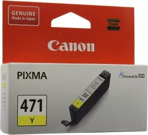 Струйный картридж Canon CLI-471Y фото