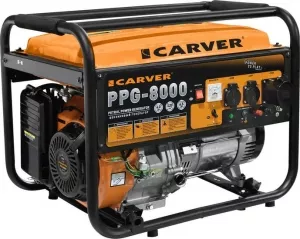 Бензиновый генератор Carver PPG-8000 фото