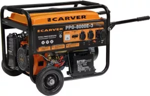 Бензиновый генератор Carver PPG-8000E-3 фото