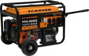 Бензиновый генератор Carver PPG-8000E фото