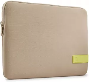 Чехол Case Logic Reflect 13&#34; REFPC-113 (plaza taupe/sun-lime) фото