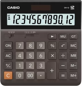 Калькулятор Casio DH-12 фото