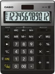 Калькулятор Casio GR-120 фото