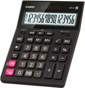 Калькулятор Casio GR-16 фото