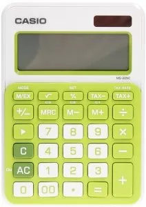 Калькулятор Casio MS-20NC-GN-S-EC фото
