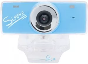 Веб-камера CBR Simple S3 Blue фото
