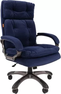 Кресло CHAIRMAN 442 (ткань, синий) фото