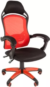 Кресло CHAIRMAN Game 12 (черный/красный) фото