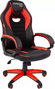 Кресло CHAIRMAN Game 16 (черный/красный) фото