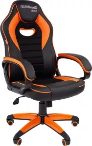 Кресло CHAIRMAN Game 16 (черный/оранжевый) фото