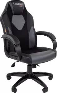 Кресло CHAIRMAN Game 17 (черный/серый) фото