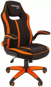 Кресло CHAIRMAN Game 19 (черный/оранжевый) фото