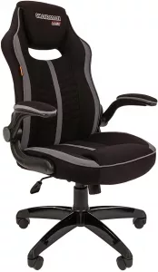 Кресло CHAIRMAN Game 19 (черный/серый) фото