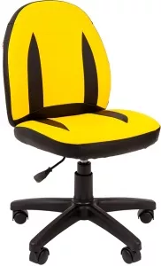 Кресло Chairman Kids 122 (черный/желтый) фото