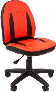 Кресло Chairman Kids 122 (черный/красный) фото