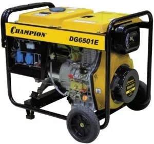 Дизельный генератор Champion DG6501E фото