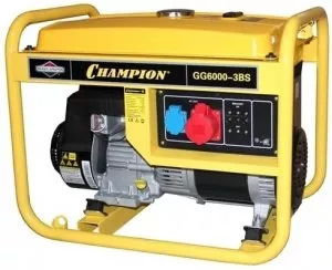 Бензиновый генератор Champion GG6000BS-3 фото