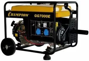 Бензиновый генератор Champion GG7000E+ATS фото