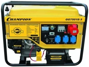 Бензиновый генератор Champion GG7501E-3 фото