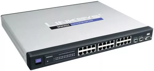 Коммутатор Cisco SRW2024 24-port Gigabit Switch фото