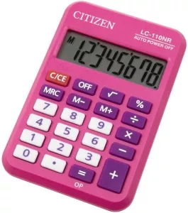 Калькулятор Citizen LC-110NR-PK фото