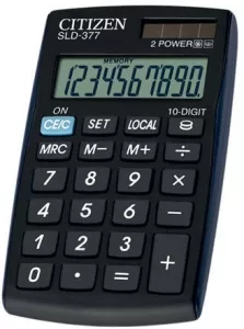 Бухгалтерский калькулятор Citizen SLD-377 фото