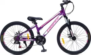 Велосипед Codifice Prime 24 2021 (белый/фиолетовый) фото