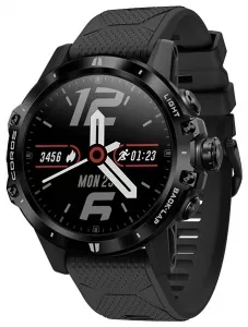 Умные часы Coros Vertix (серый/черный, силиконовый ремешок) фото
