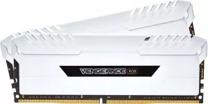 Комплект памяти Corsair Vengeance RGB CMR128GX4M8C3000C16W DDR4 PC4-24000 8x16Gb фото