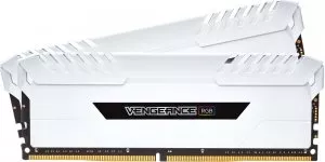Комплект памяти Corsair Vengeance RGB CMR32GX4M2C3200C16W DDR4 PC4-25600 2x16Gb фото